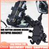 Universal Durable Shock Absorbing  Rotatable Bike Motorcycle E-Scooter Phone Bracket Mount Holder
