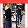 Fashion Women Ladies Casual Cotton Blend Pullover Long Sleeve Loose Tops Tee Blouse For Comfortable Everyday Wear