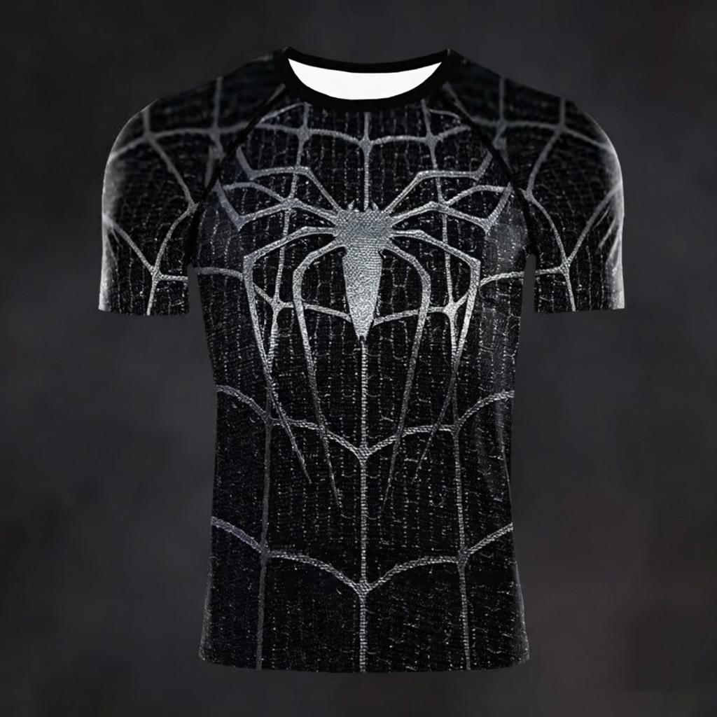 Unisex Casual Loose Fit Short Sleeve Graphic Print Tee