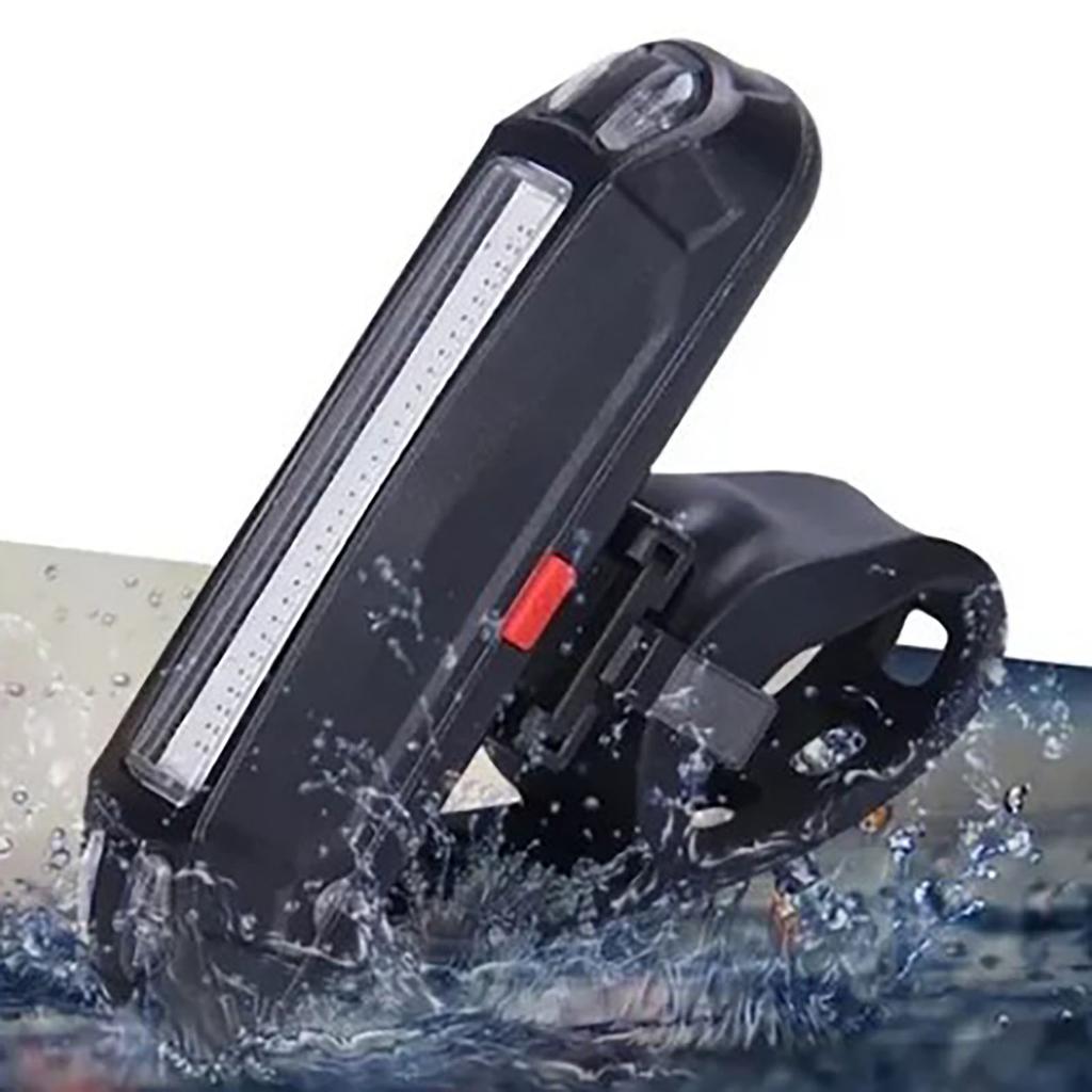 Bike Tail Light USB Charging Taillight Blue Red Turn Light COB High Brightness for Cycling