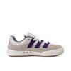 Adidas Originals Adimatic Comfortable Versatile Low-Top Lifestyle Casual Shoes Unisex Casual Shoes Gray White Purple IH3266