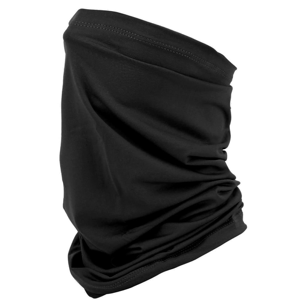 Outdoor MultiPurpose Scarf Breathable UV Protection Face Cover Headband Washable(Black )