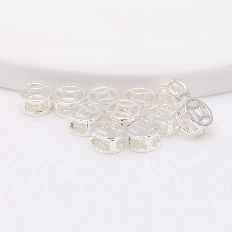 14k Gold-Plated Hollow Spacer Beads for DIY Jewelry and Beading