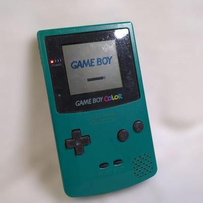 Used 【Ka】Nintendo Game Boy Color Console Green