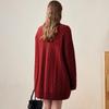 Women's Thickened Wool Knit Cardigan