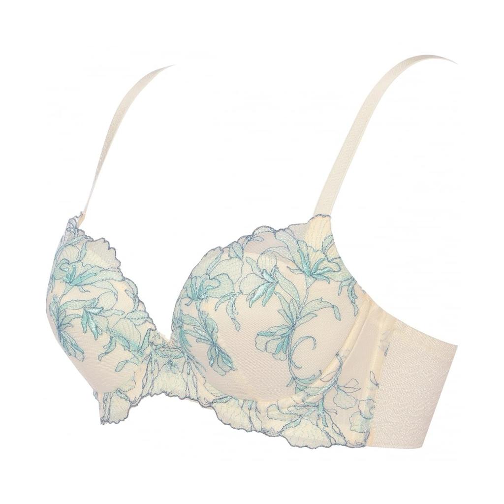 Triumph Angel Bra Slimline Super Light 634 M001 Size E75 Bra, (Beige),