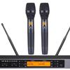 Wireless Dual Lapel Microphone for Home, Meetings, Rooms, and KTV Audio