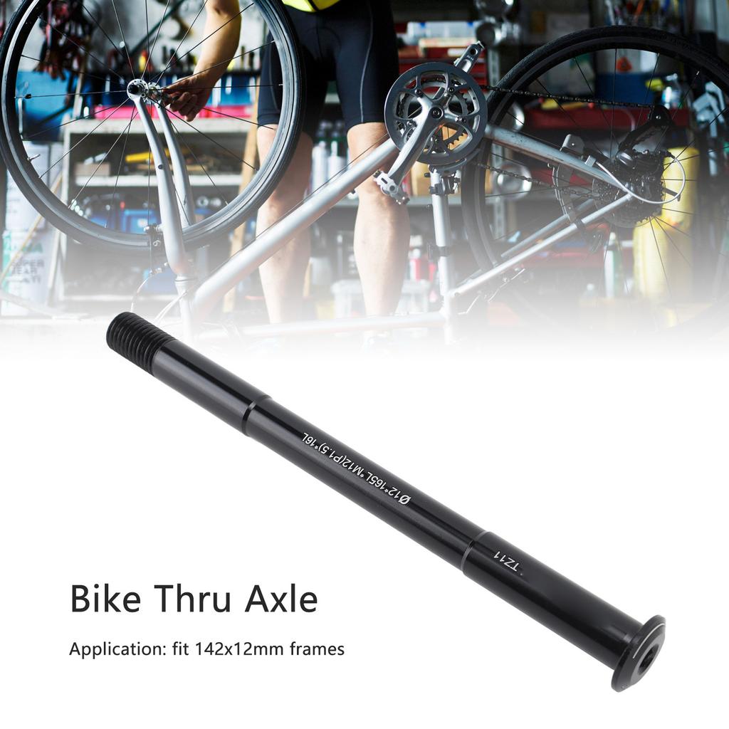 Fahrrad Hinterrad Steckachse Aluminiumlegierung Einfache Installation Fahrradrad Steckachse für 142 X 12mm Rahmen