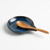 Kitchen Storage Spoon Holder in a Water Droplet Shape, Ceramic Long-Handled Spoon Rack, Suitable for Soup Spoons, Small Spoons, And Large Spoons