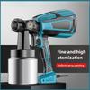 Portable Electric Spray Paint Gun Small Rechargeable Household Paint Spraying Machine Handheld Latex Paint Spray Gun