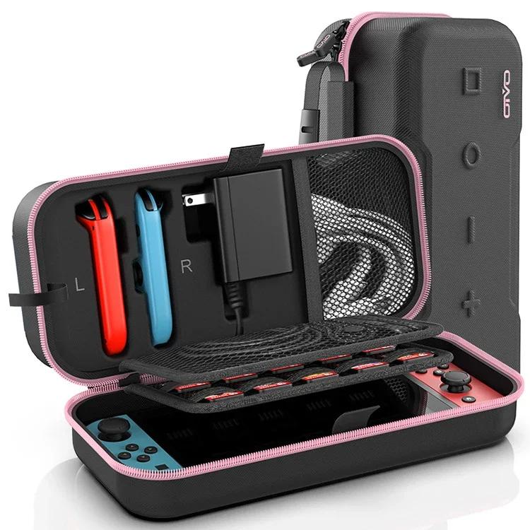 Nintend Switch OLED Case Cover Storage Bag Portable Travel Hard Case Handheld Carrying Waterproof Nintend Switch Accessories