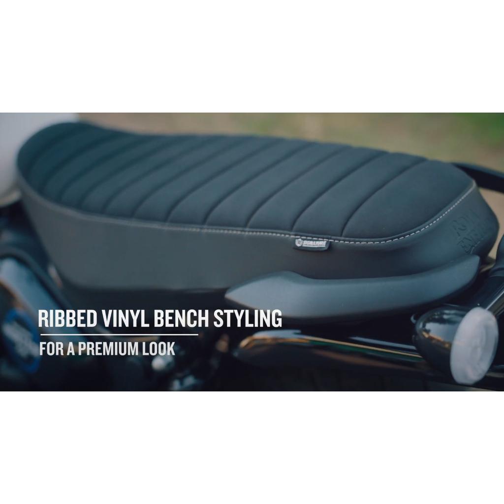Royal Enfield Black "SIGNATURE BENCH SEAT" For Hunter 350