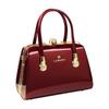 Elegant Patent Leather Women's Bag - Versatile Handbag, Shoulder & Crossbody for Stylish Moms 2025