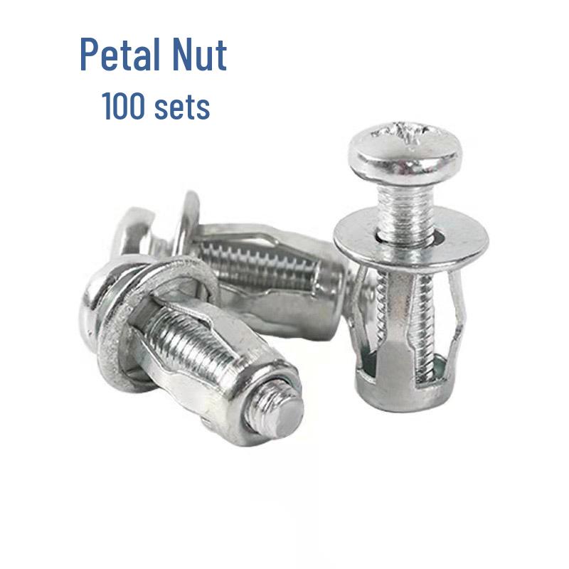 Petal Nut Lantern-Type Rivet Nut for Fixing Metal & Plastic Plates