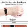 For Fitbit Charge 6/5 Smart Watch Band Genuine Leather Adjustable Wrist Strap Replacement