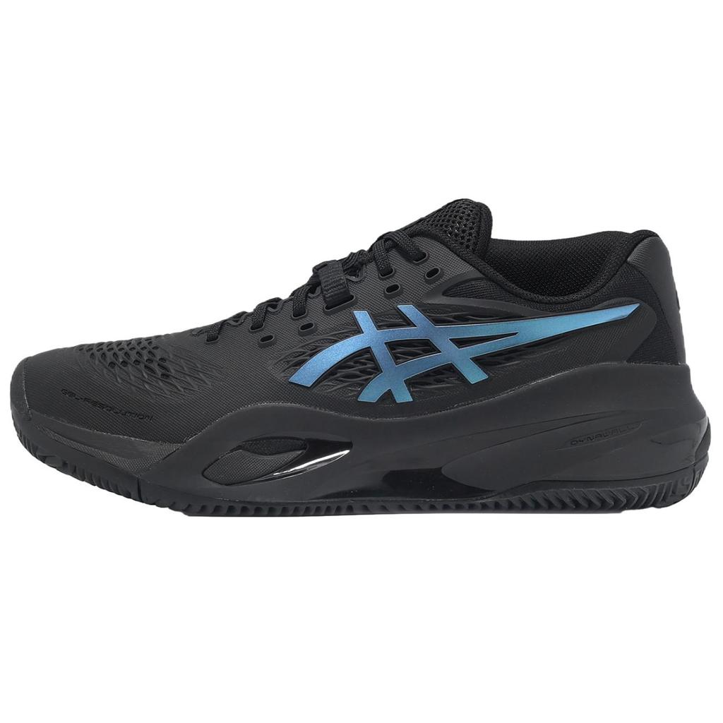 Asics Gel Resolution X Clay Night Energy Unisex Sneakers Black Prism-Blue 1041A535-960
