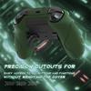 PlayVital Stellar Mecha Silicone Protective Cover for Xbox Elite Series Grip Protector with 2 Thumb Grip Caps and Mechanical Green 2, Non-Slip