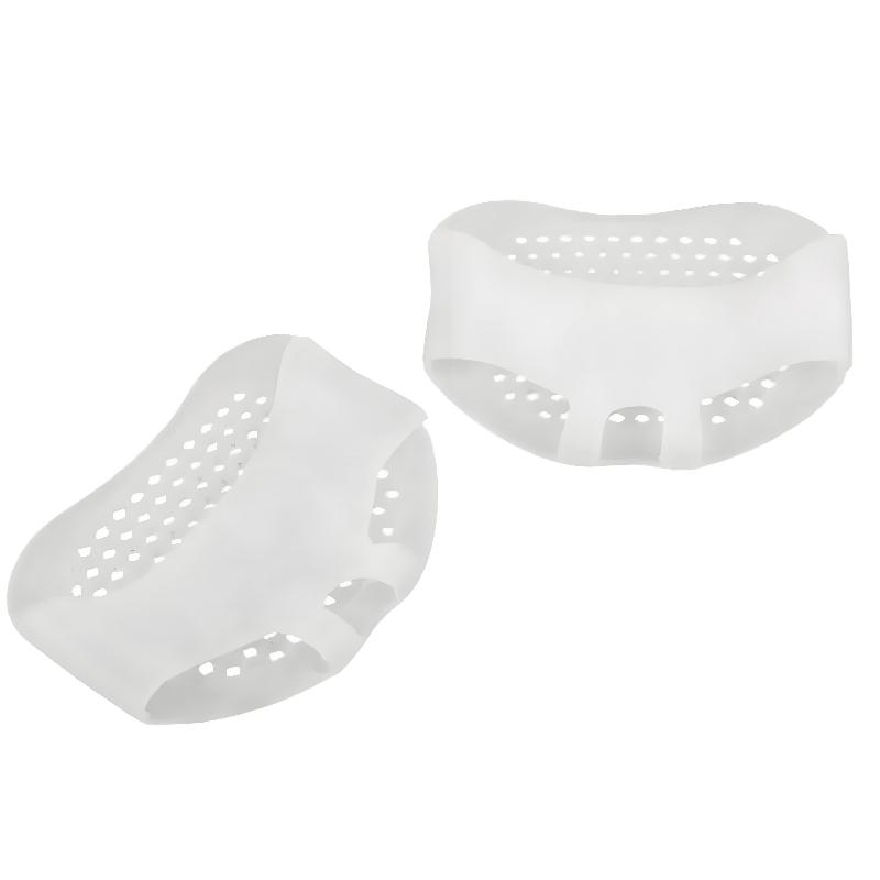 Hypoallergenic Silicone Gel Insoles Toe Separator Gentle Thumb Valgus Orthopaedic Corrector Foot Protector for Sensitive Skin