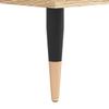  Coffee Tables, 2 Pcs, Sonoma Oak, 50x50x40 Cm