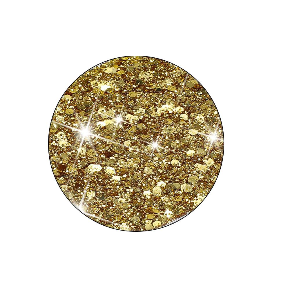 For iPhone 16 Pro Max Case TPU Drop Protection Epoxy Glittery Sequins Phone Cover