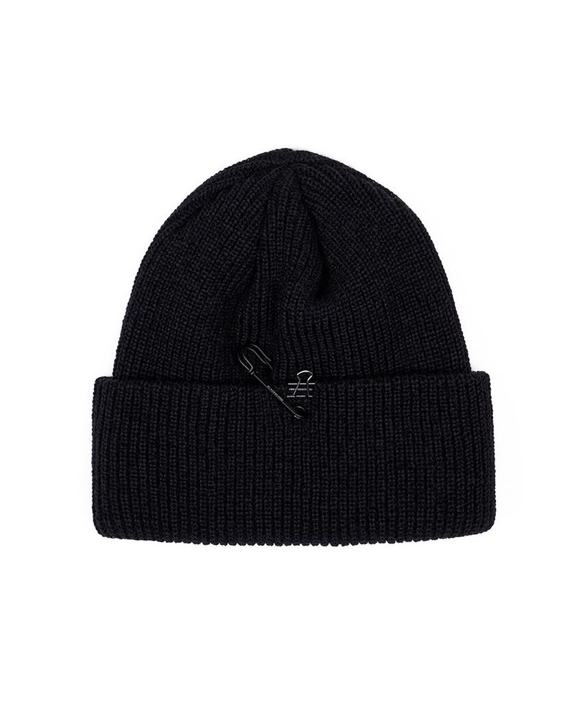 BLACKBLOND Vividi Signature Custom Long Beanie (Black)
