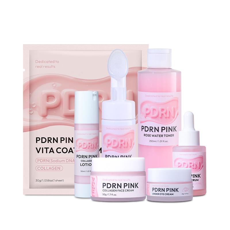 International PDRN Salmon DNA Collagen Facial Mask Set