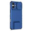 For iPhone 16 Case Camera Slider PC + TPU Phone Cover with Kickstand