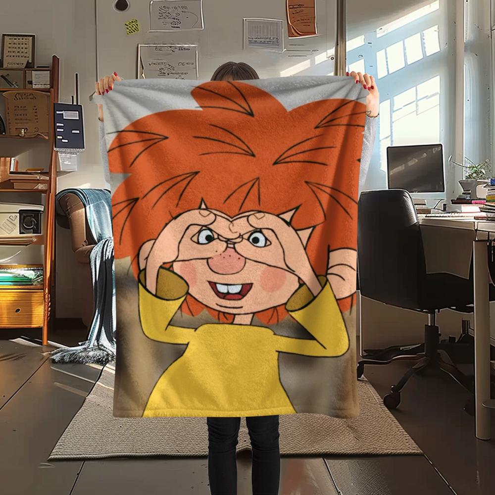 1pz Coperta in Flanella con Stampa Meister Eder, Alta qualità Confortevole per Tutte le Stagioni, Decorazione per la Casa, Calore e Comfort, Perfetta per Regali di Natale 85