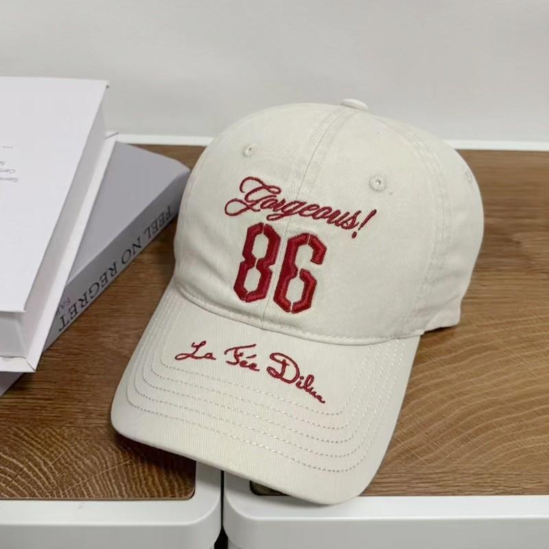 Streetwear Baseball Cap With Embroidered Letters For Casual Summer Outdoor Activities