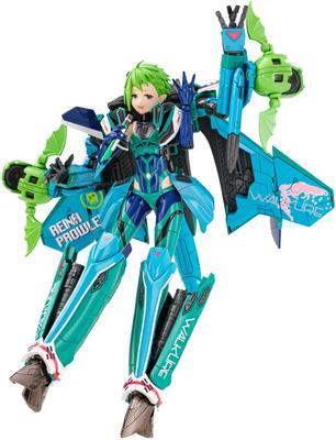 Aoshima Bunka Kyozai VFG Macross Delta Kairos Reina Prowler Höjd 140 mm plastmodell VF-31A ca. Färgkodad MC-15 (Flygplan)