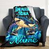 Customiz Name Personality Italian Brainrot Animal  Blanket Soft &Warm Sofa Office Bed Travel Lunch Break Blanket, Gift Suitable All Seasons