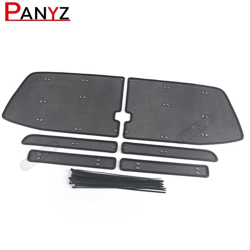Vtear Car ect Net Cover Front Grille Screening Mesh Exterior Stainless Steel Styling Accessories Parts For Tank 500 T500