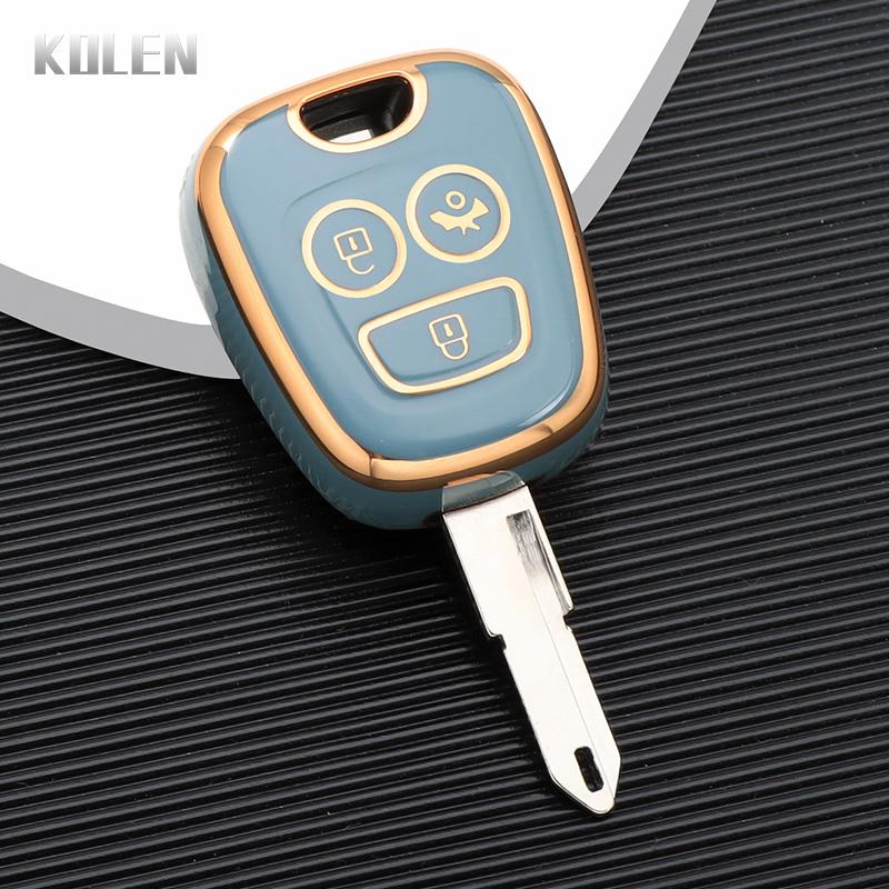 Tpu Car Key Case Cover Shell Fob For Peugeot 106 107 206 207 307 406 407 For Citron C1 C2 C3 C4 Xsara Picasso For Toyota Aygo