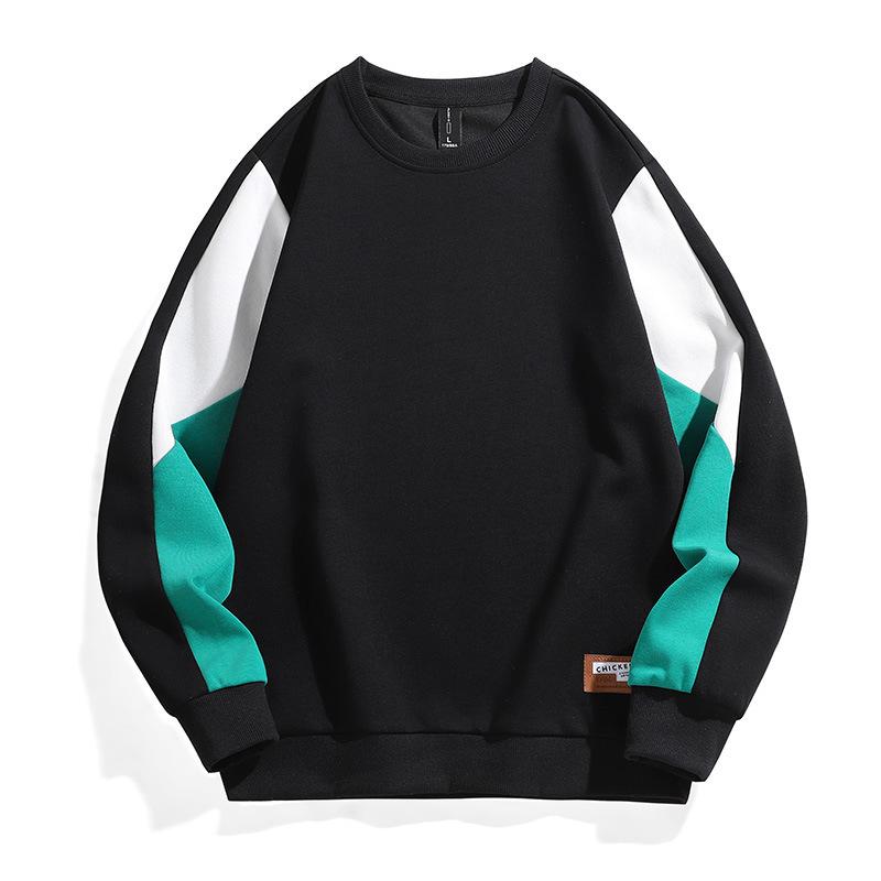 Herregenser Høst Herre Amerikansk rundhalsfarge Matchende Fritid Sportsgenser for menn