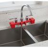 Safe Material Portable Double Sink Faucet Handle Lock Water Tap Control Lock  Bathroom Use