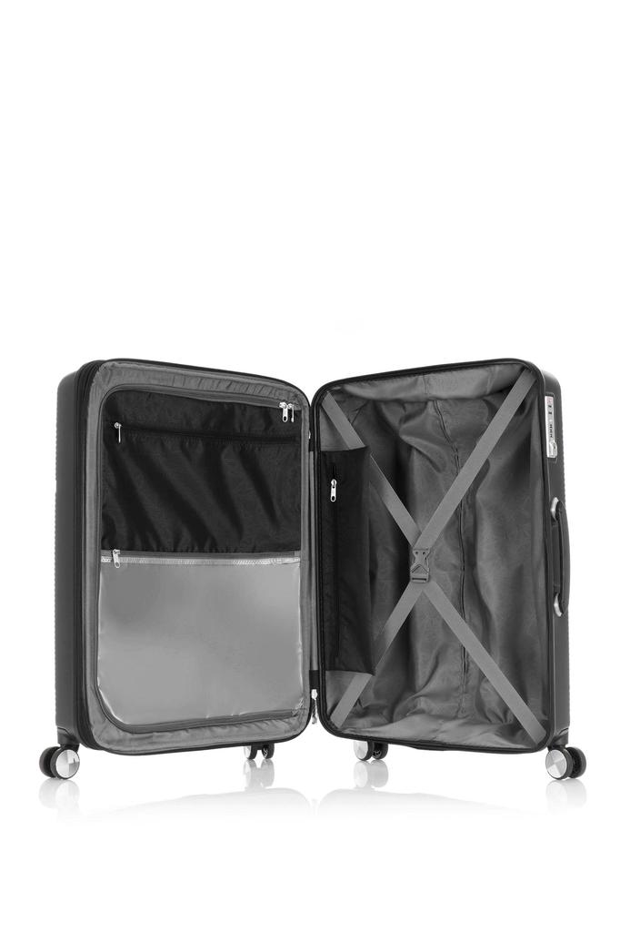Koffer Tragetasche Volant Spinner Erweiterbar S Größe L 55cm Mattschwarz [Samsonite] 55/20 Handgepäck 36/44 2,9kg