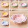 Non-slip Ceramic Pet Bowl Flower Shape Cat Feeding Dish Pet Canned Food Bowl  Feeding