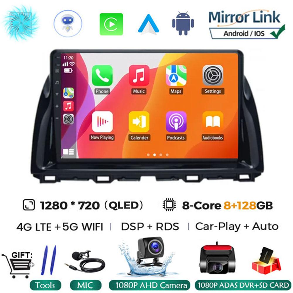 10.1"Android 14 Car Multimedia Vedio Player For Mazda CX5 CX-5 2012 - 2015 Car Autoradio Gps Navigation Stereo 2din HeadUnit 4G