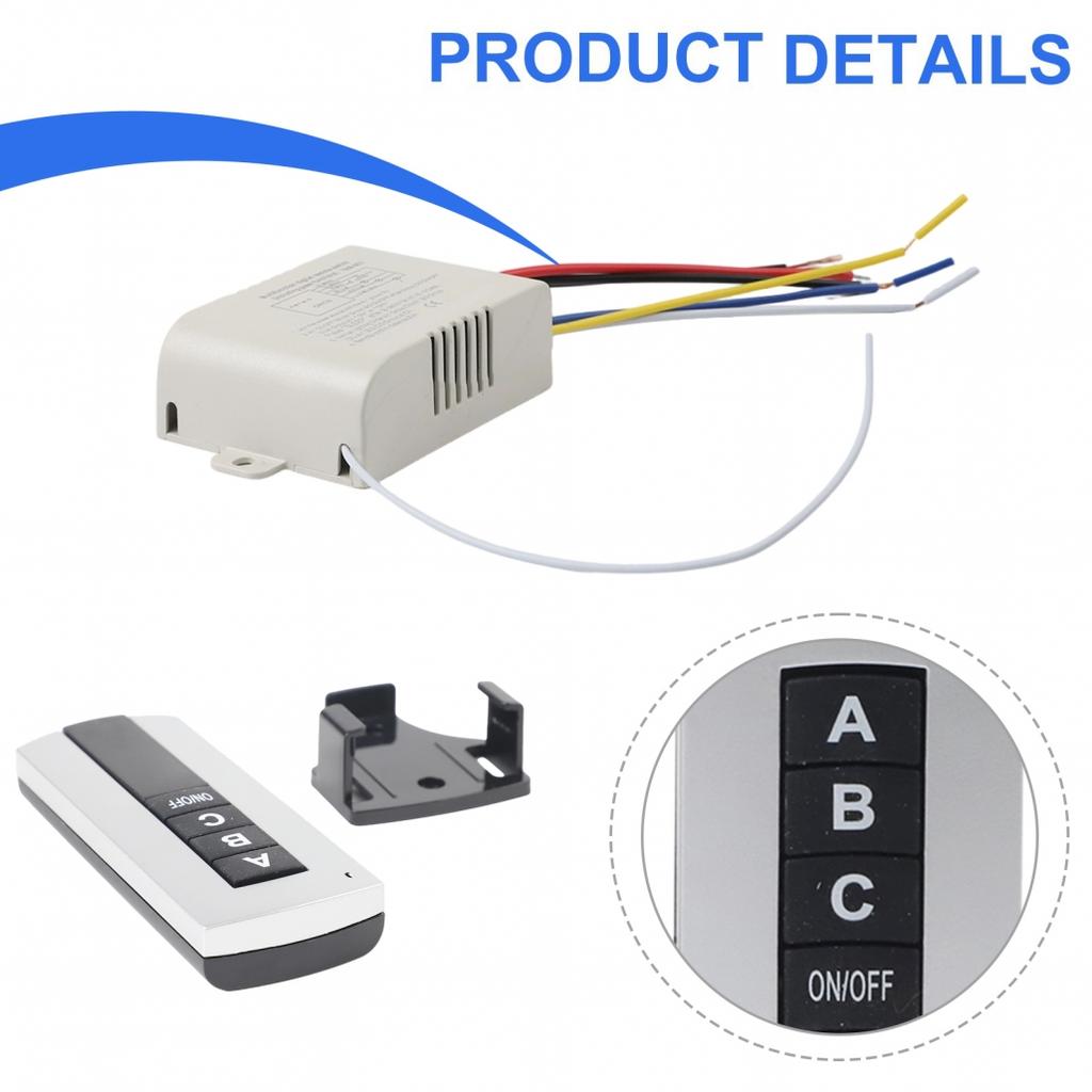 Easy Installation Remote Control Switch Wireless Chandelier Switch