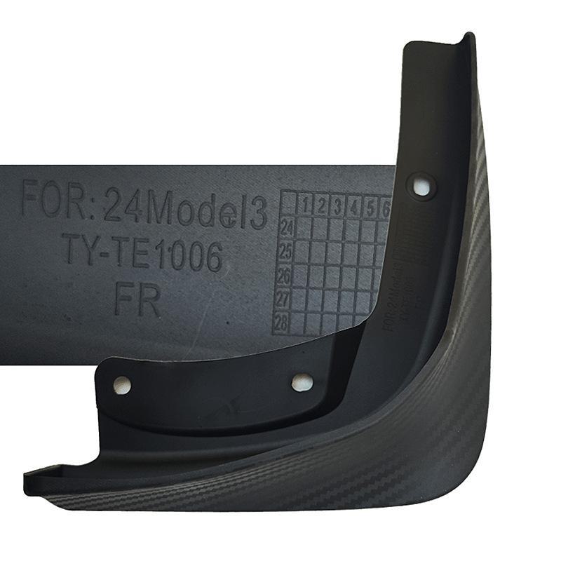2023-2024 Tesla Model 3 Carbon Fiber Tire Fenders Upgrade