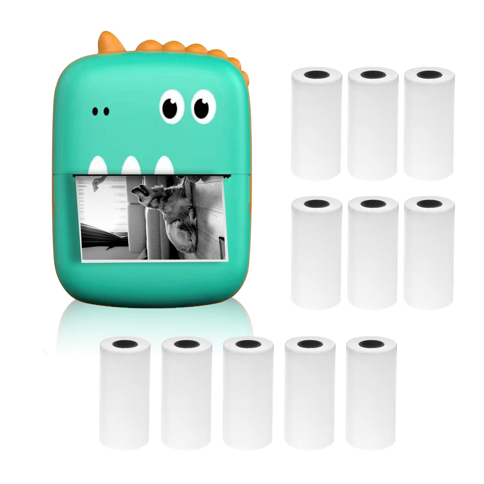 Мини-термопринтер Многофункциональный портативный производитель наклеек Мгновенная