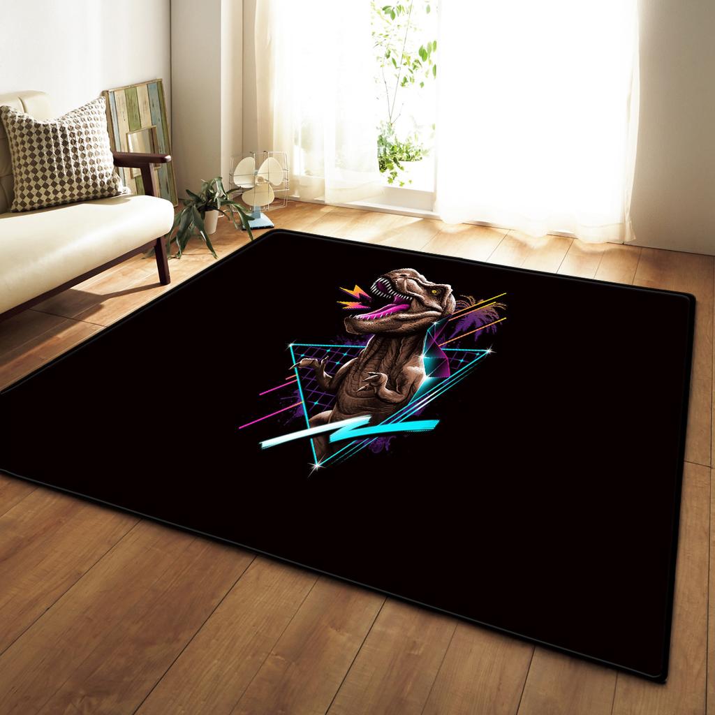 Skull Living Room Carpet Bedroom Dining Room Floor Mat Pattern Size