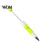 Craft Pens for Adults DIY Beadable Pen, Colorful Fancy Beaded Crafting Ballpoint Rainbow Gradient Gift Students, Party Favors, Creative Office