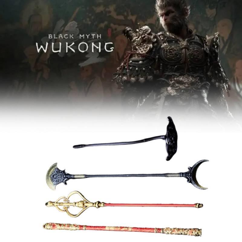 Exquisite Sun Wukong Metal Staff Collectible From Journey To The West Anime Series