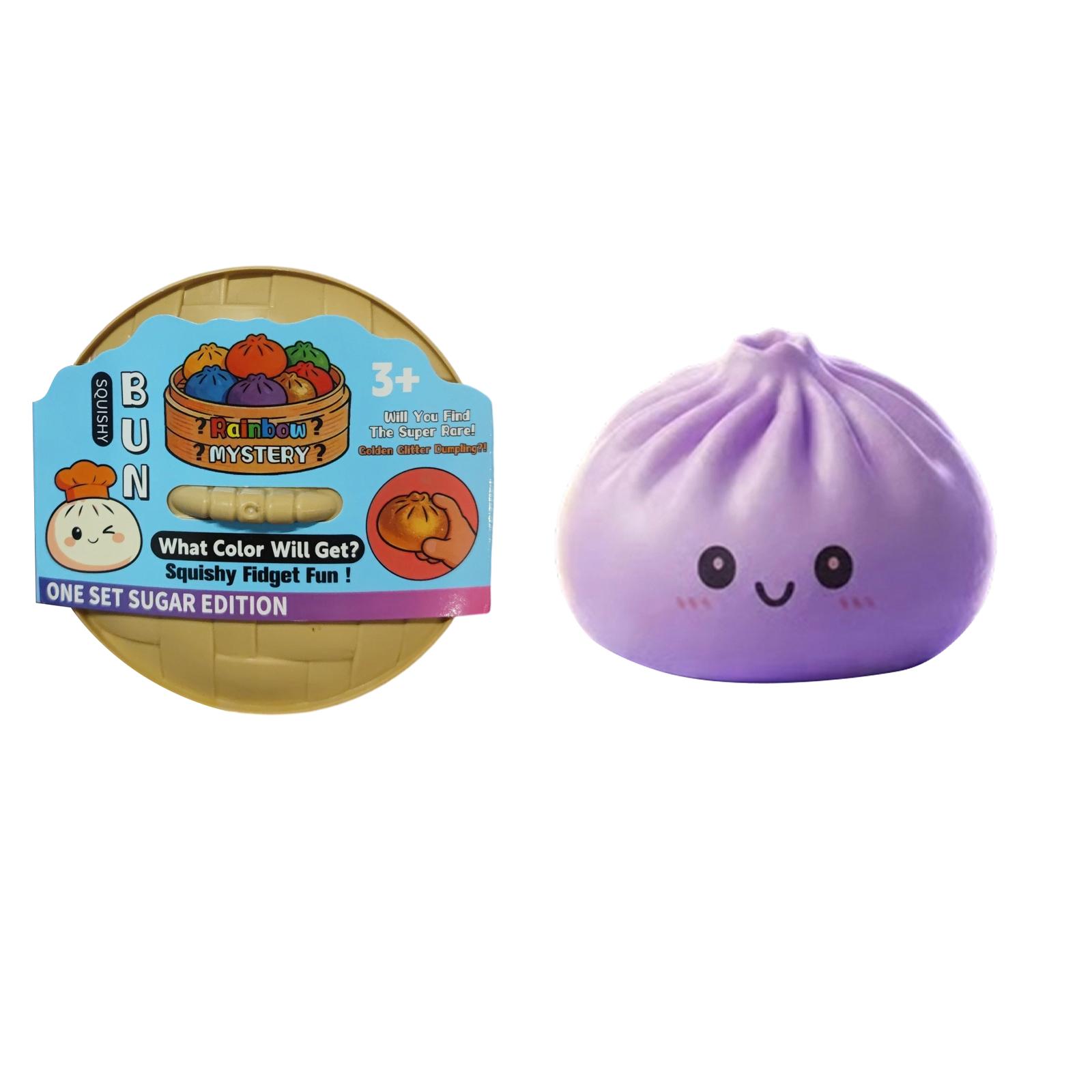 

Extra Large Squeezable Steamed Bun Toy - Realistic Steamed Bun One Size фиолетовый