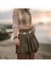 Bohemian Ethnic High-End Fashion Metal Waist Chain for Women's Retro Dress and Shirt