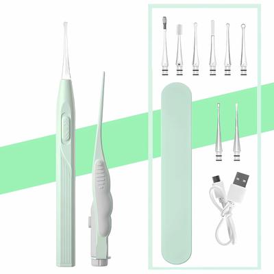 Von Earpick Leuchtender Earpick mit LED USB Leuchtender Earpick für Zuhause Earpick Ohrenreiniger mit Bequem zu tragen [Set 2] Licht, Earpick, Licht,