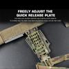 IDOGEAR Tactical Modular Holster Adapter Aluminium Mid Ride Kit LSK QLS Platte MC GB-ACC-11
