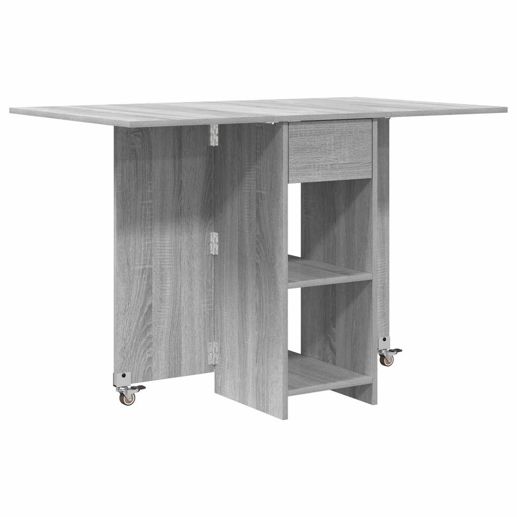 Dining Table 115 x 70 x 75 cm Engineered Wood Sonoma Grey