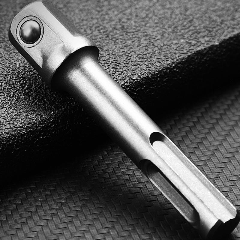 3PC Electric Screw Screwdriver Adapter Adapter Rod Screwdriver Square Head Hexagonal Socket Extension Rod Pneumatic Tool Set